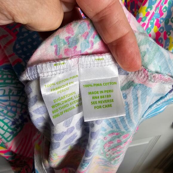 Lily Pulitzer Ali Dress Multi Roar of The Seas Women's XS - Picture 4 of 8